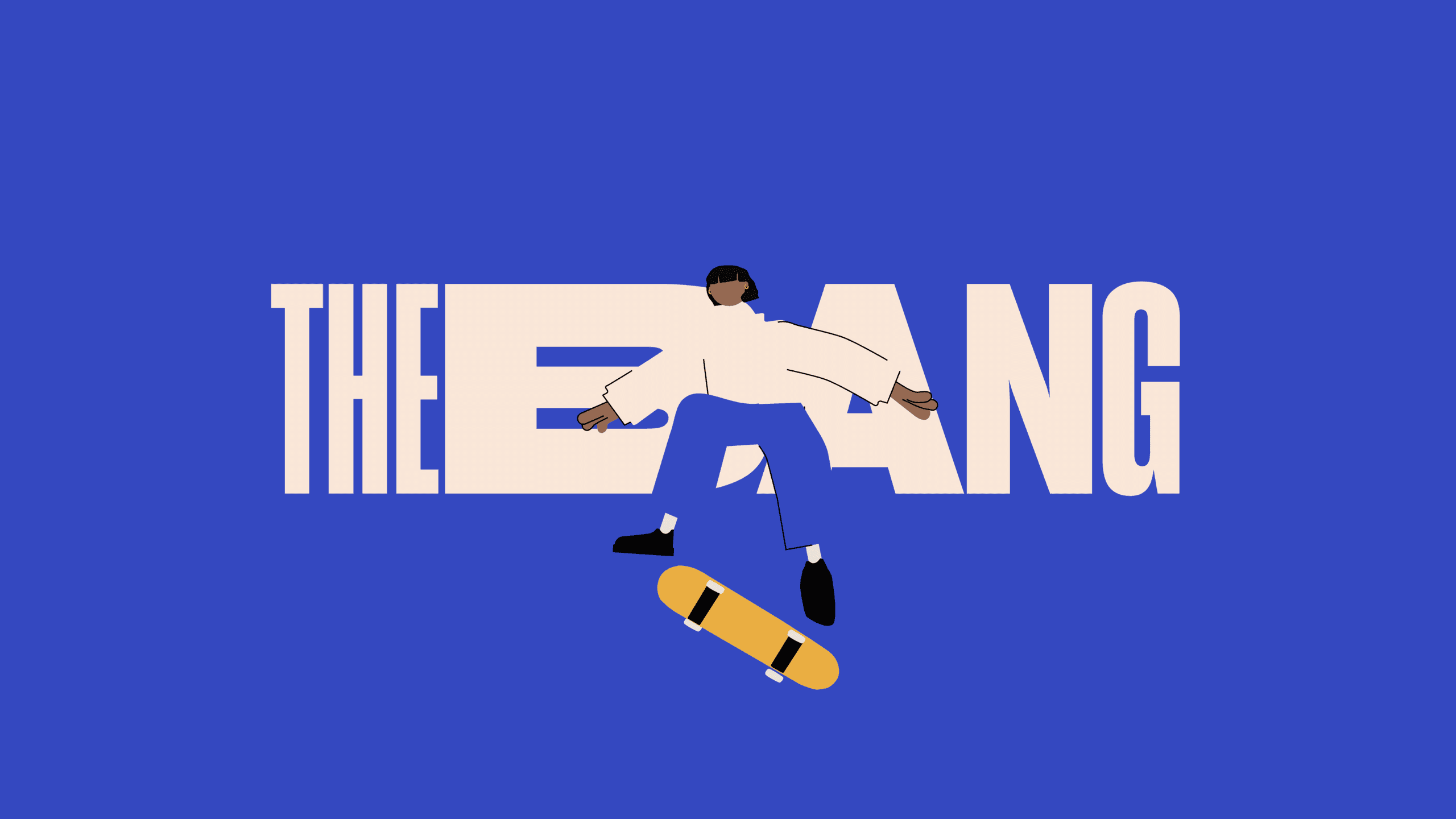 The Bang Co creative agency site with its bold animated homepage