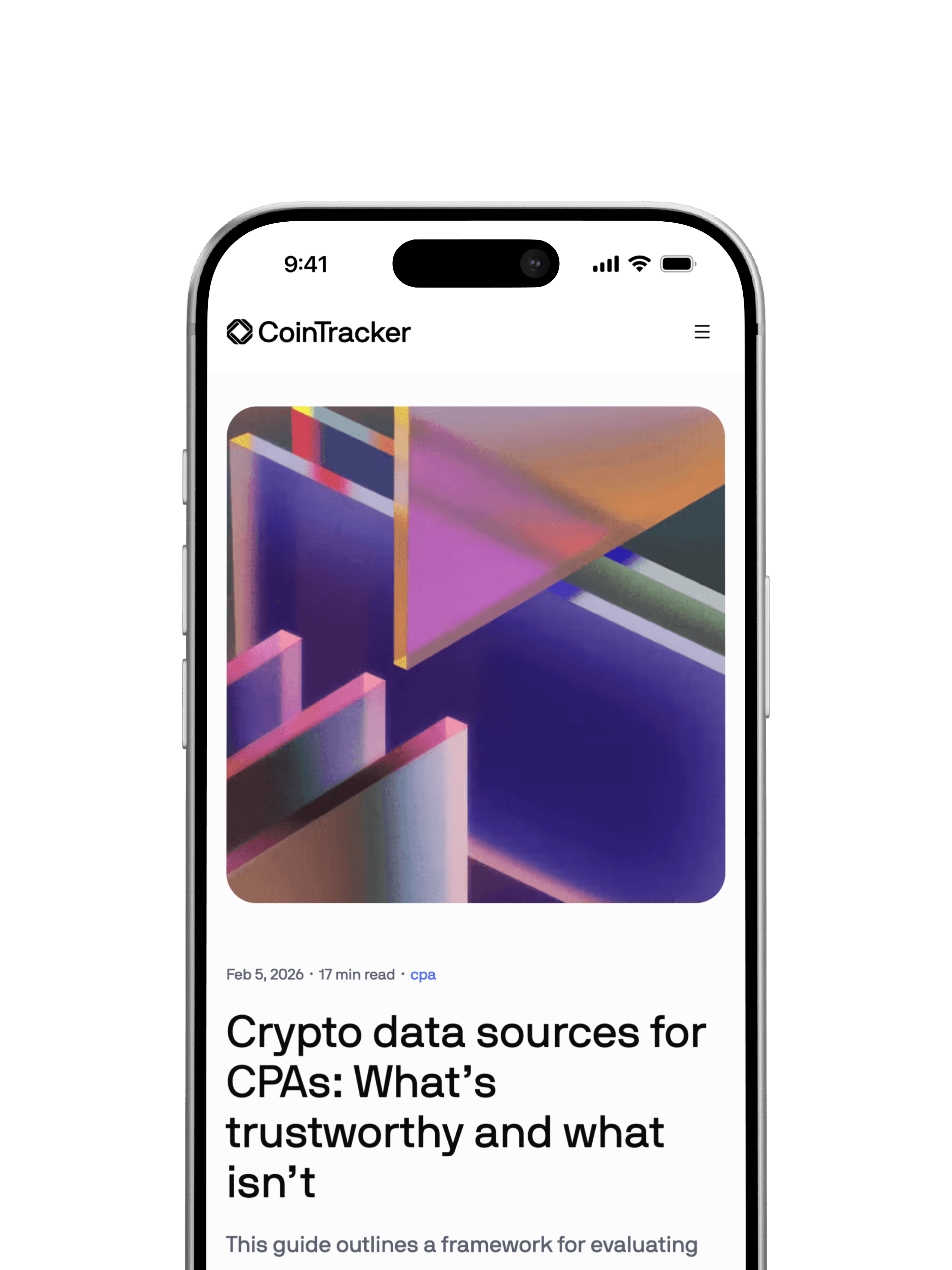 CoinTracker unified system