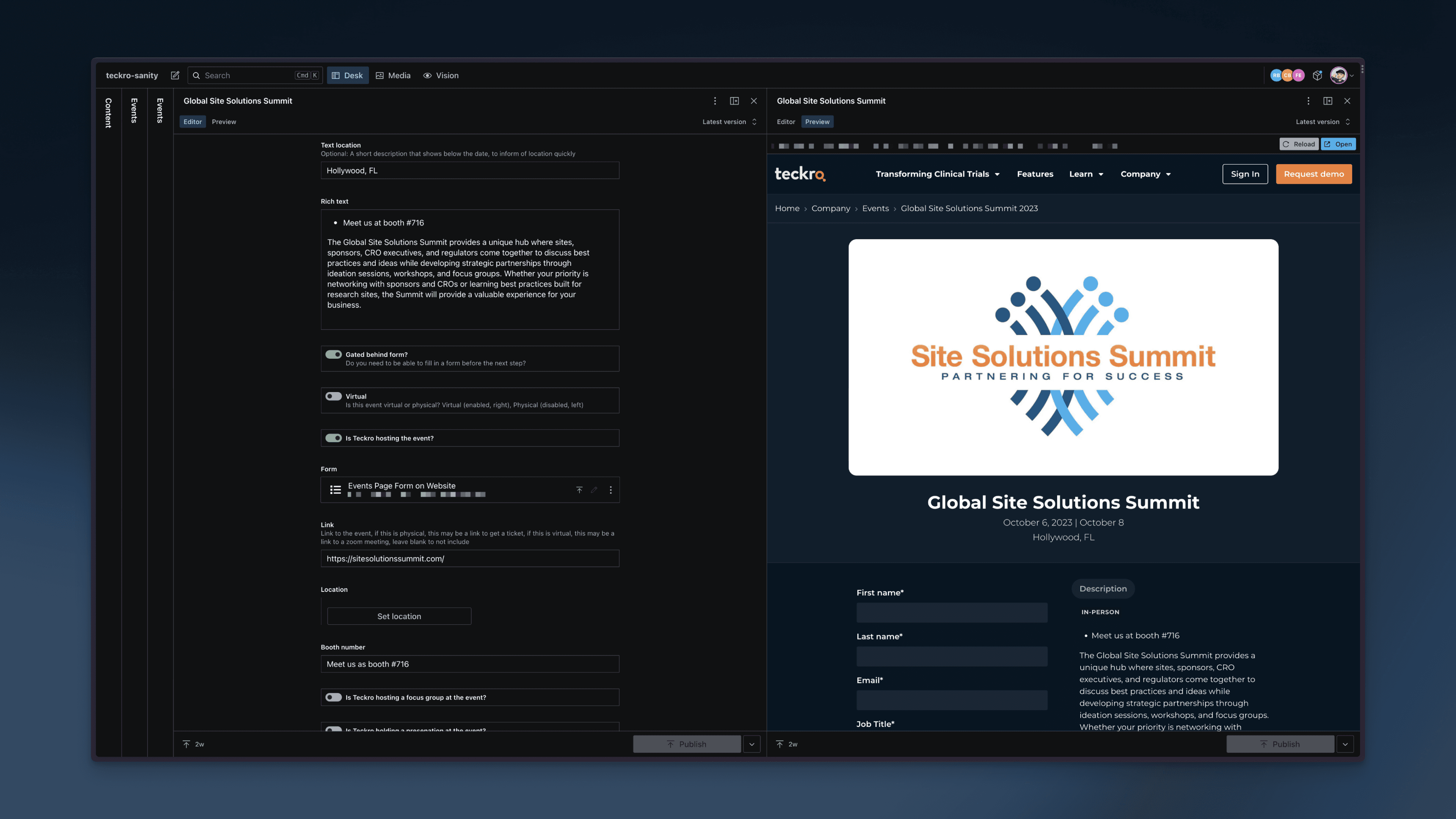 Teckro design system
