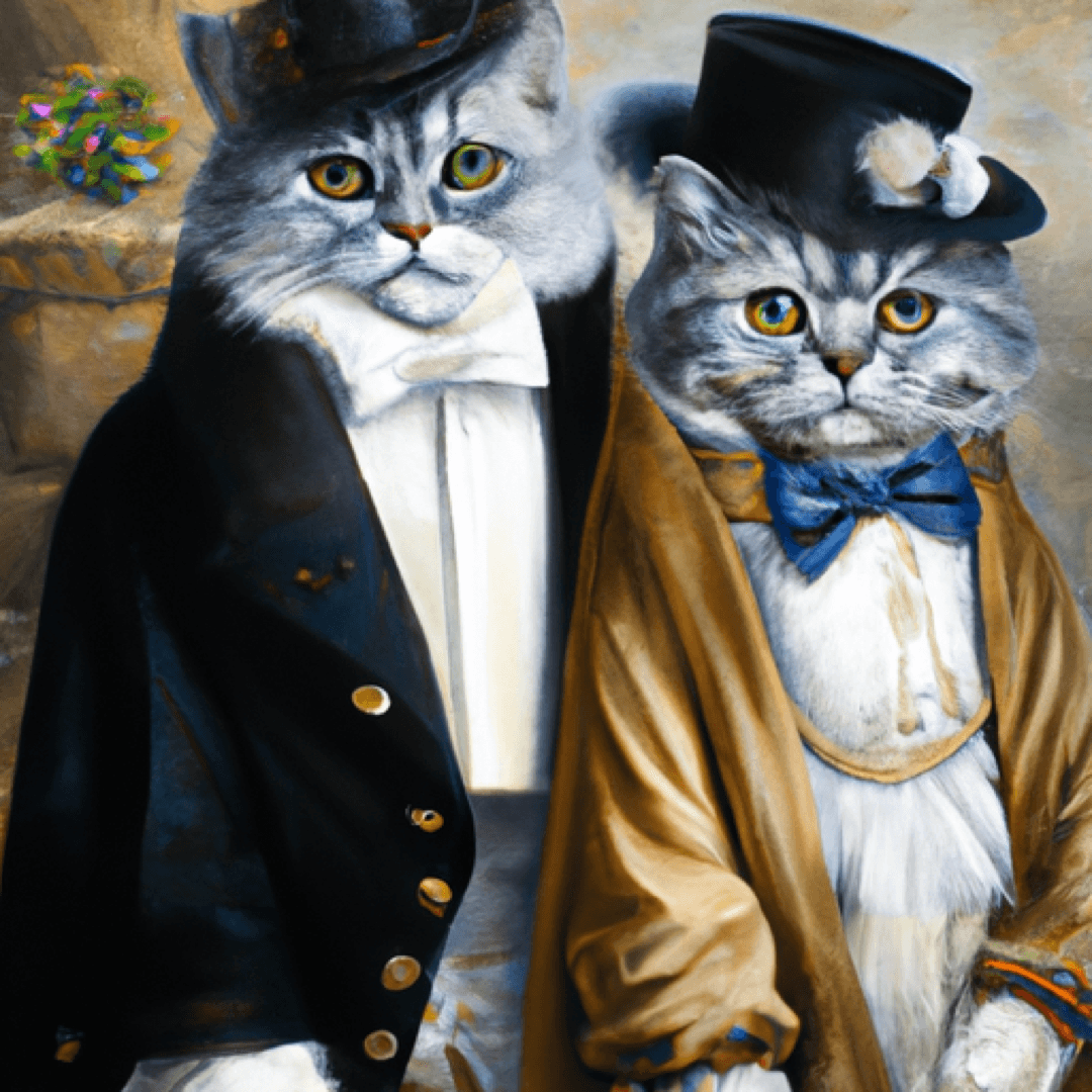 Victorian cat from: Revolutionising visual content creation with Sanity.io and OpenAI